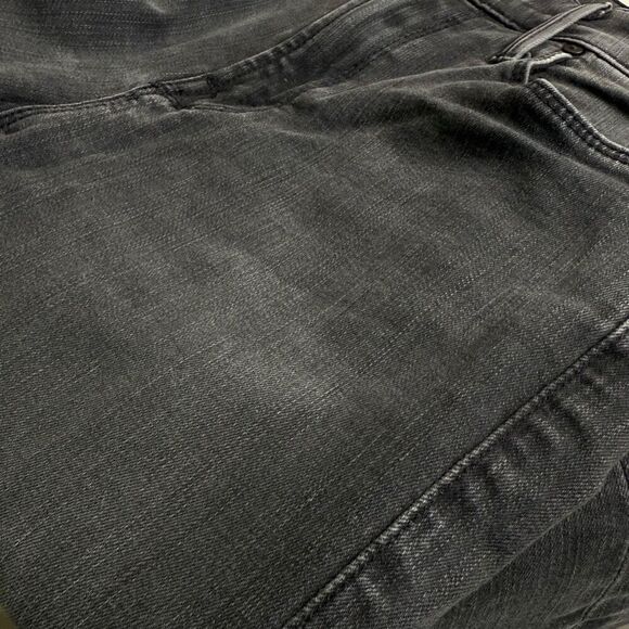 Mother Jeans Black The Mid Rise Dazzler Ankle Step Fray Lighting Up Lanterns - W - Picture 12 of 12